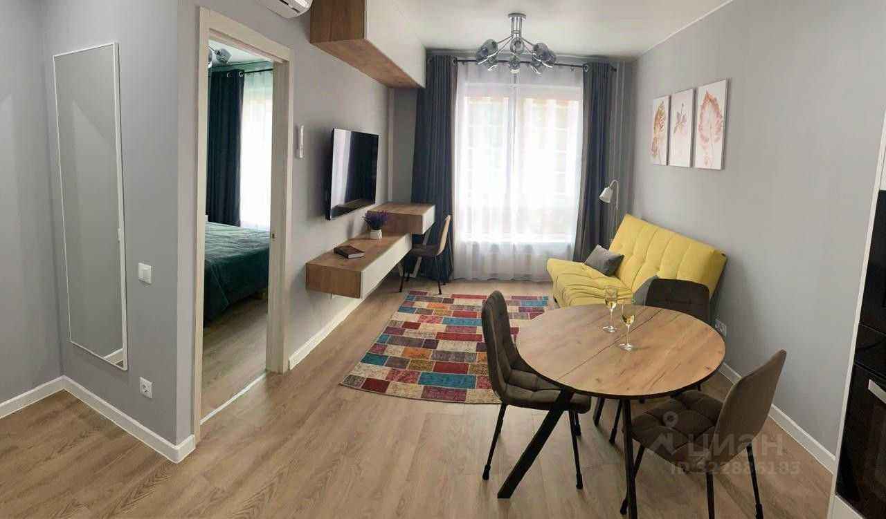 1-комнатная квартира, 33,7 м²