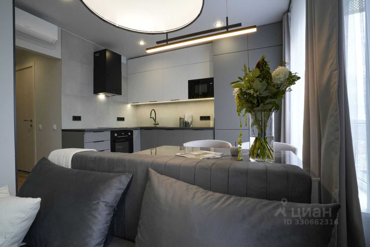 1-комнатная квартира, 33,5 м² — фотография 2