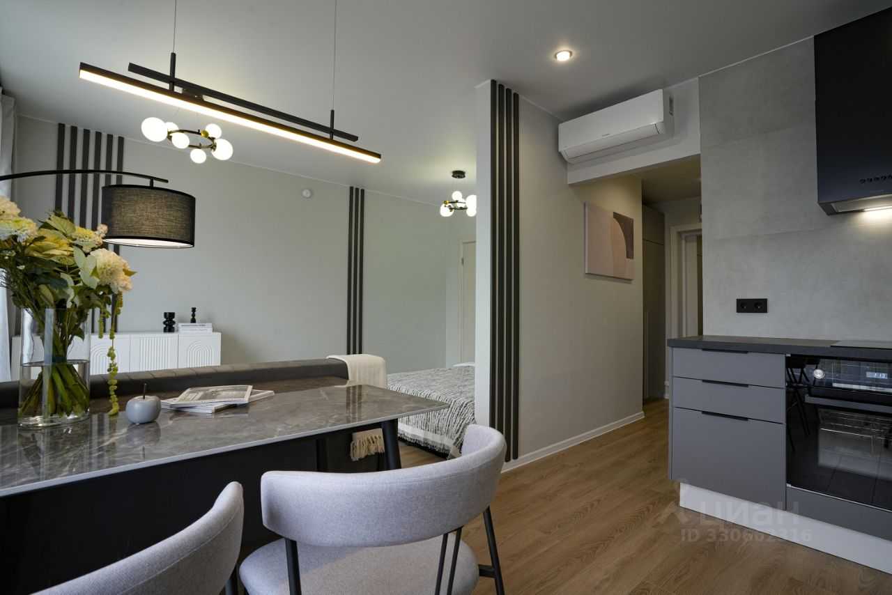1-комнатная квартира, 33,5 м² — фотография 3