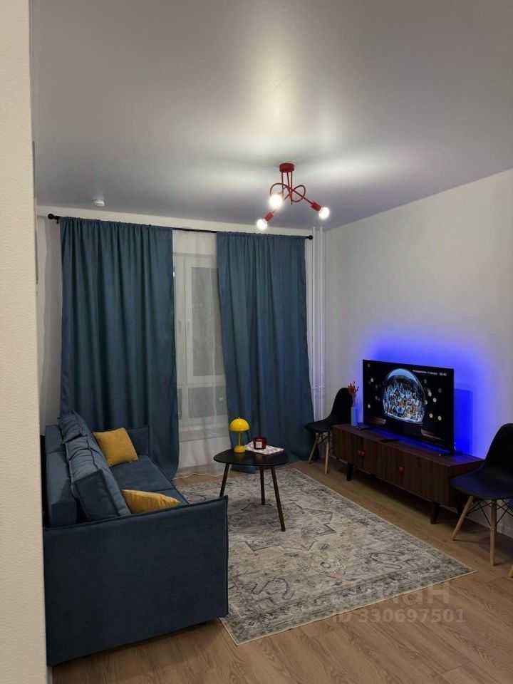 1-комнатная квартира, 38 м² — фотография 2
