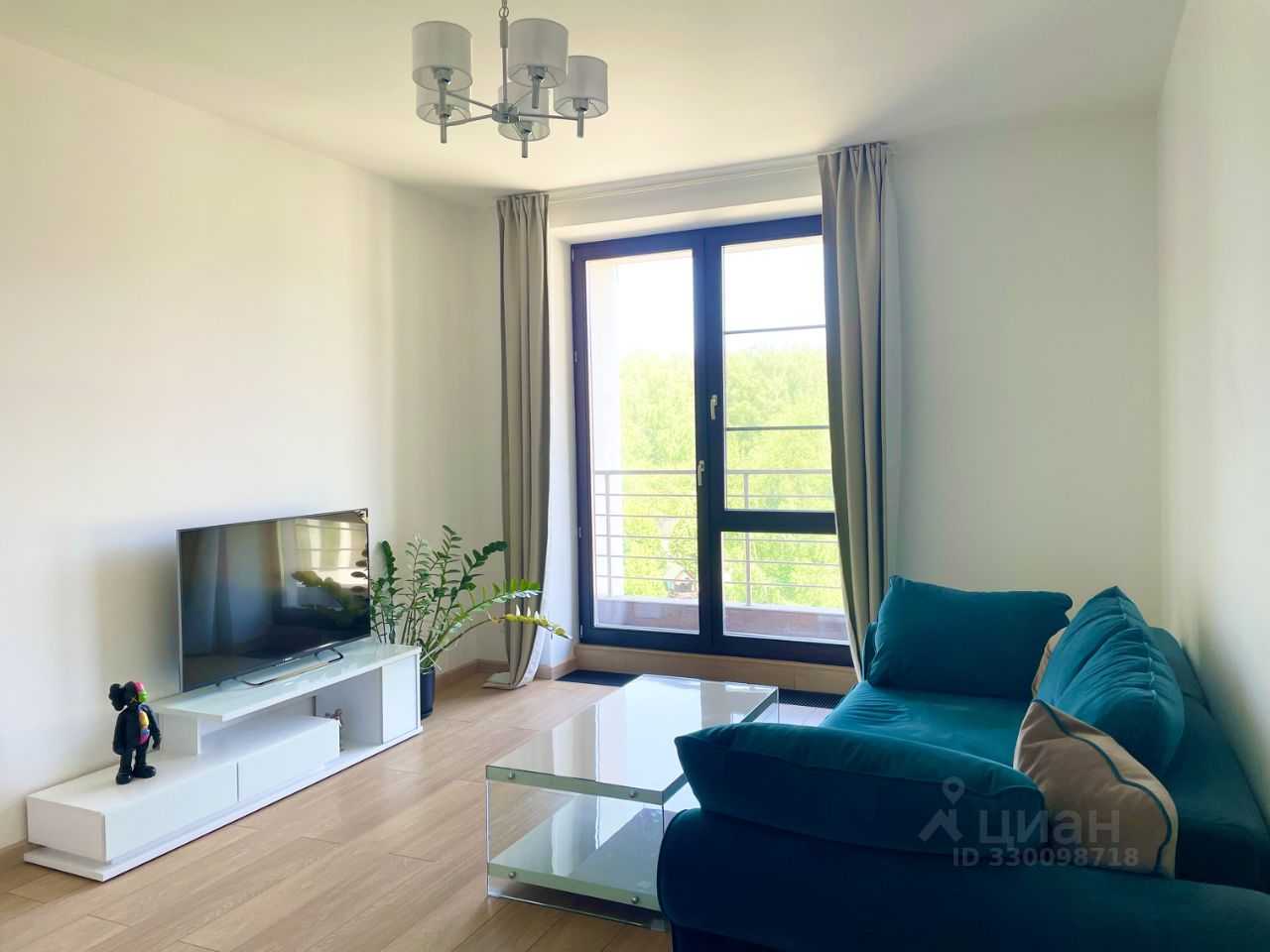 2-комнатная квартира, 52 м²