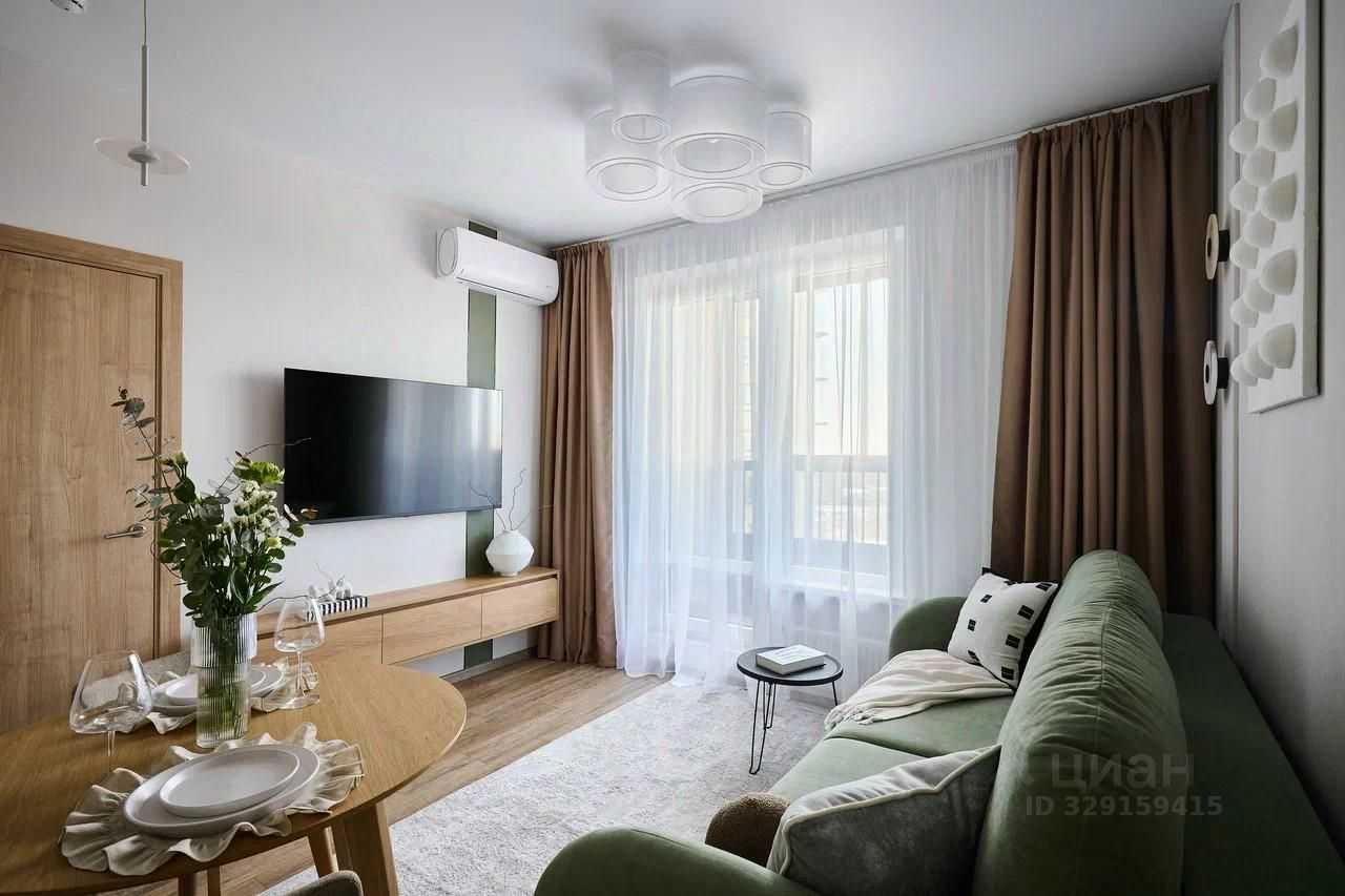 1-комнатная квартира, 34 м² — фотография 3