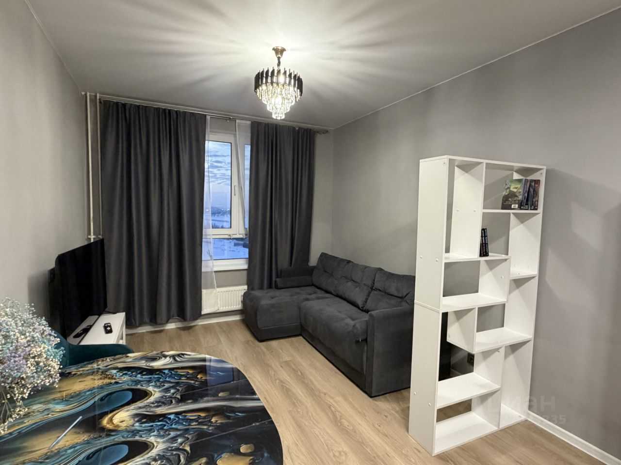 3-комнатная квартира, 55 м²