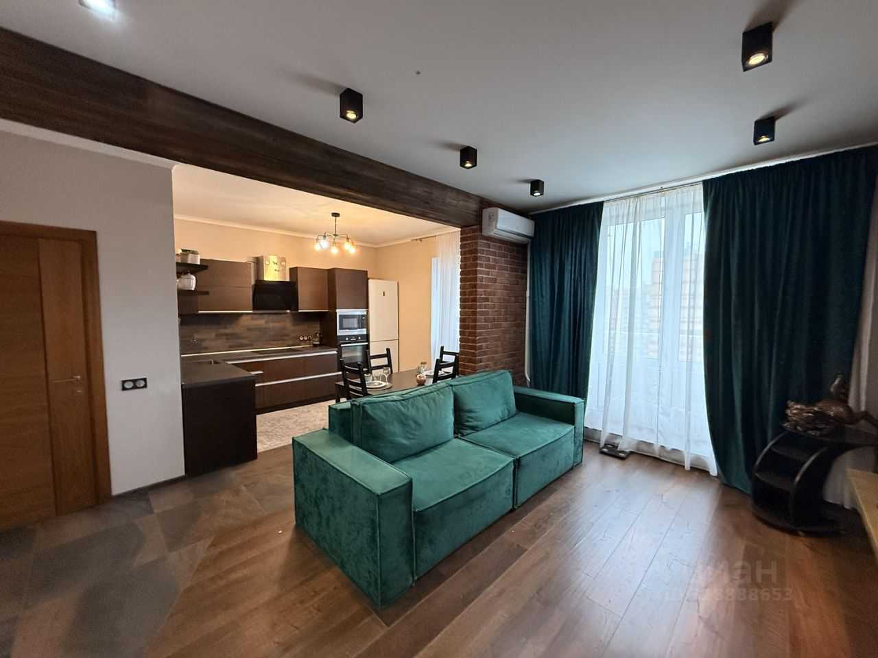 3-комнатная квартира, 73 м² — фотография 2