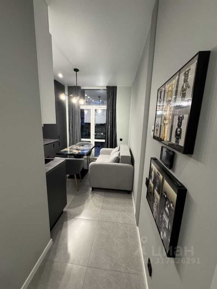 1-комнатная квартира, 43 м² — фотография 3