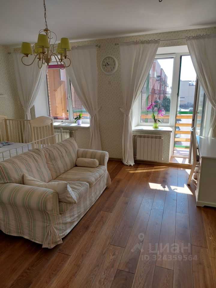 3-комнатная квартира, 91 м²