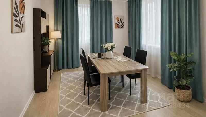 3-комнатная квартира, 98 м²
