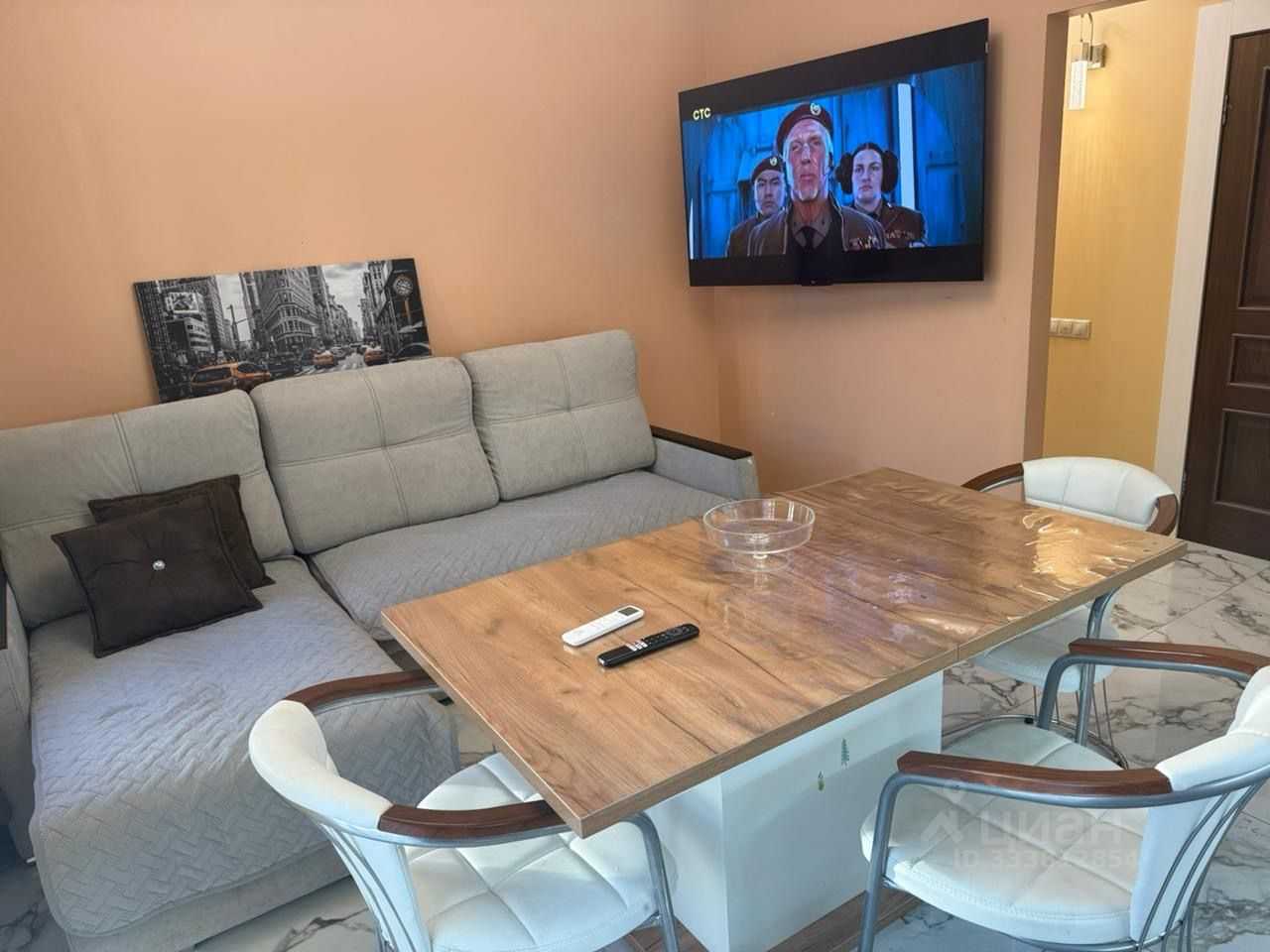 3-комнатная квартира, 58 м²