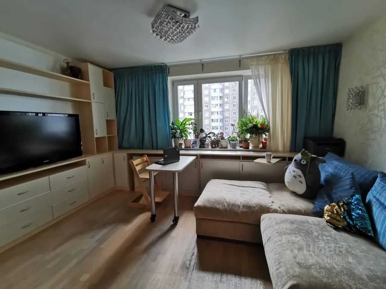 3-комнатная квартира, 82,5 м²