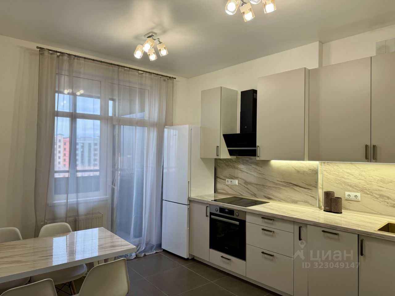 2-комнатная квартира, 57,6 м²