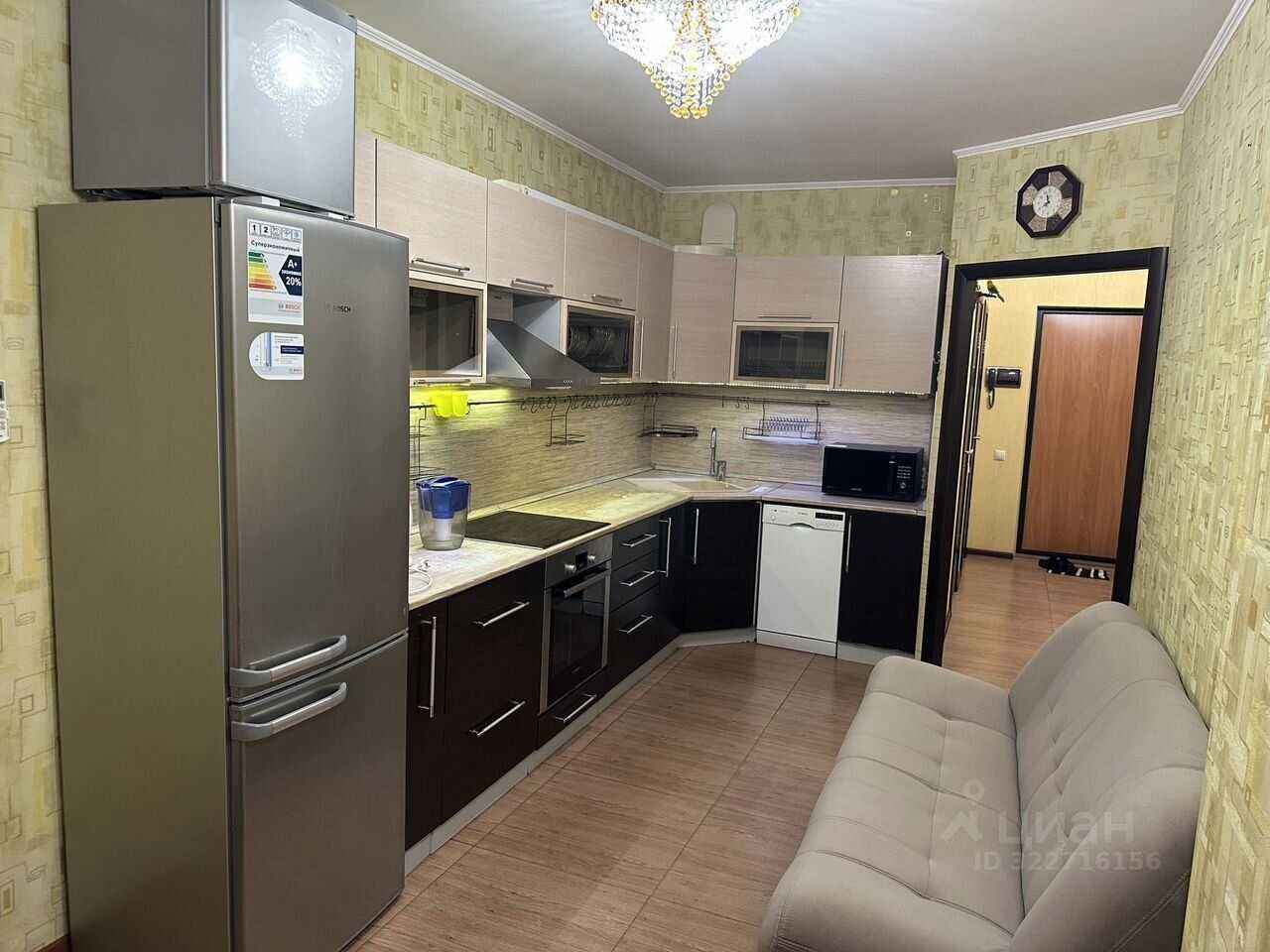 1-комнатная квартира, 42 м²