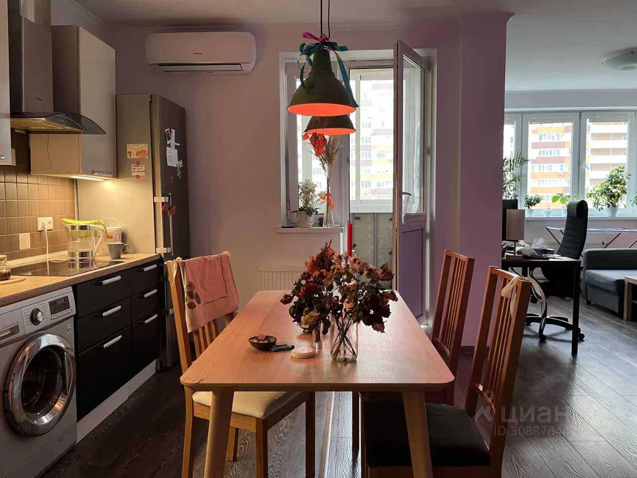 1-комнатная квартира, 48 м²