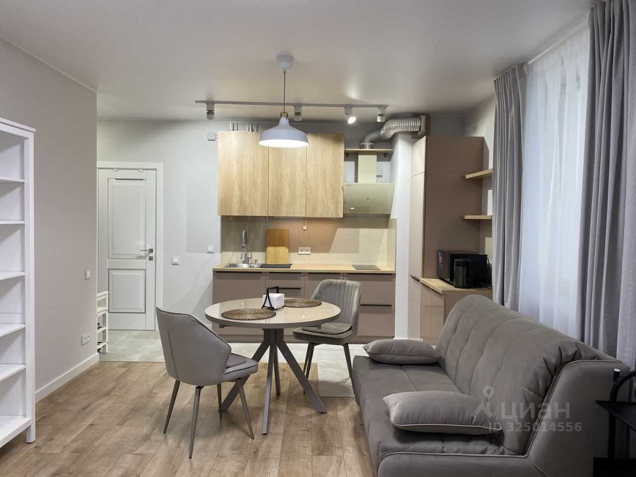 1-комнатная квартира, 37,1 м² — фотография 2