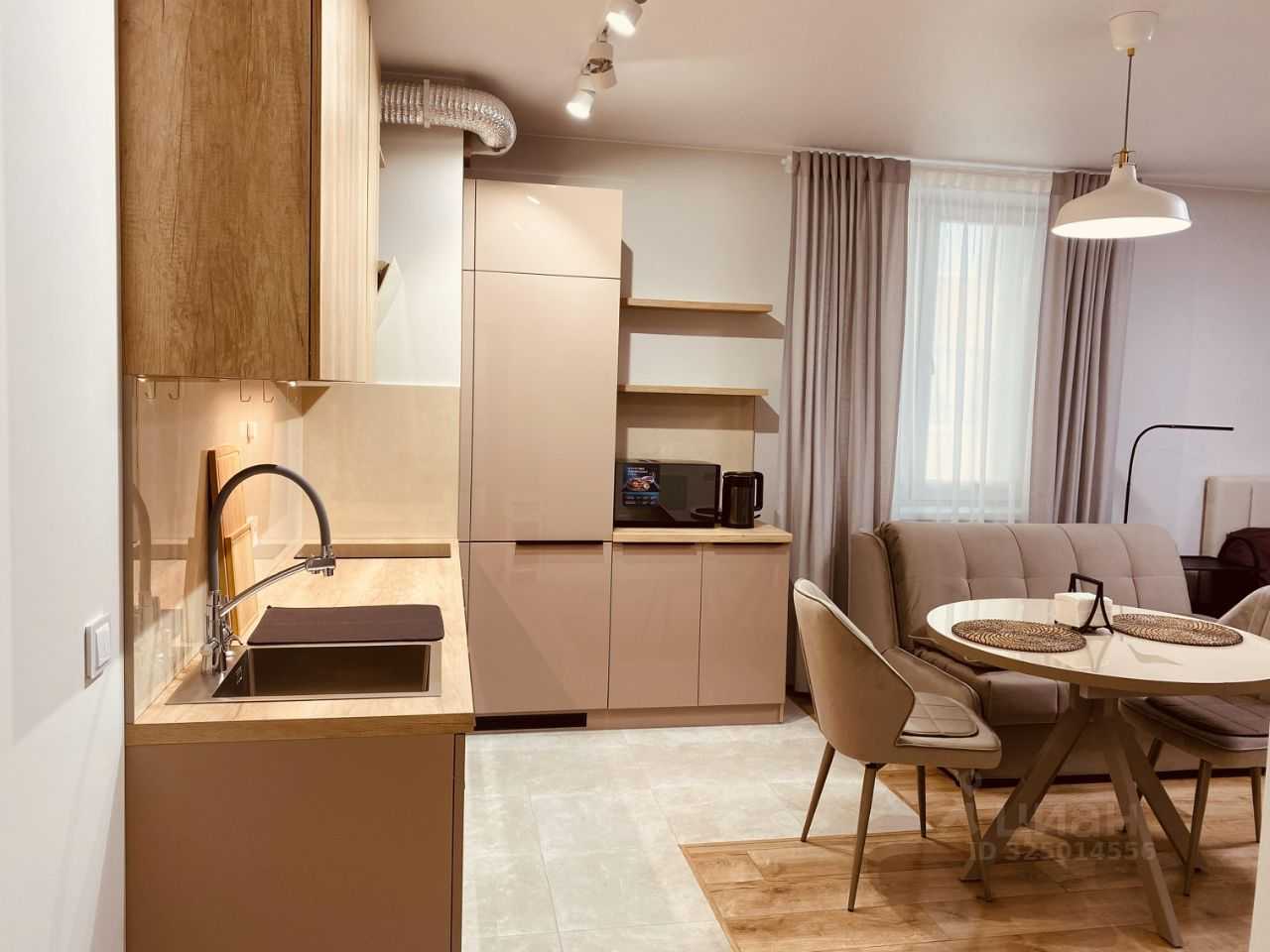 1-комнатная квартира, 37,1 м²