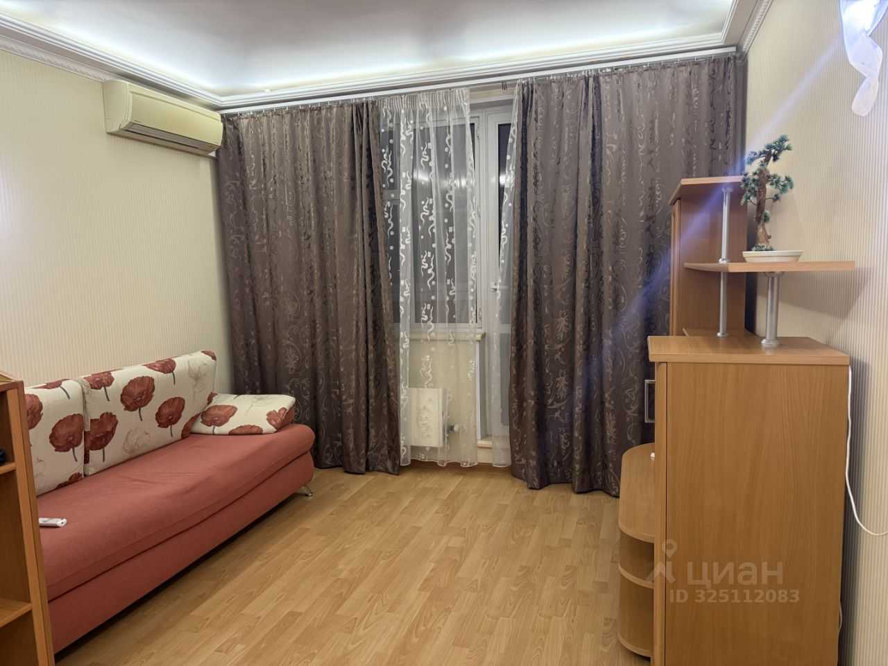 1-комнатная квартира, 38 м²