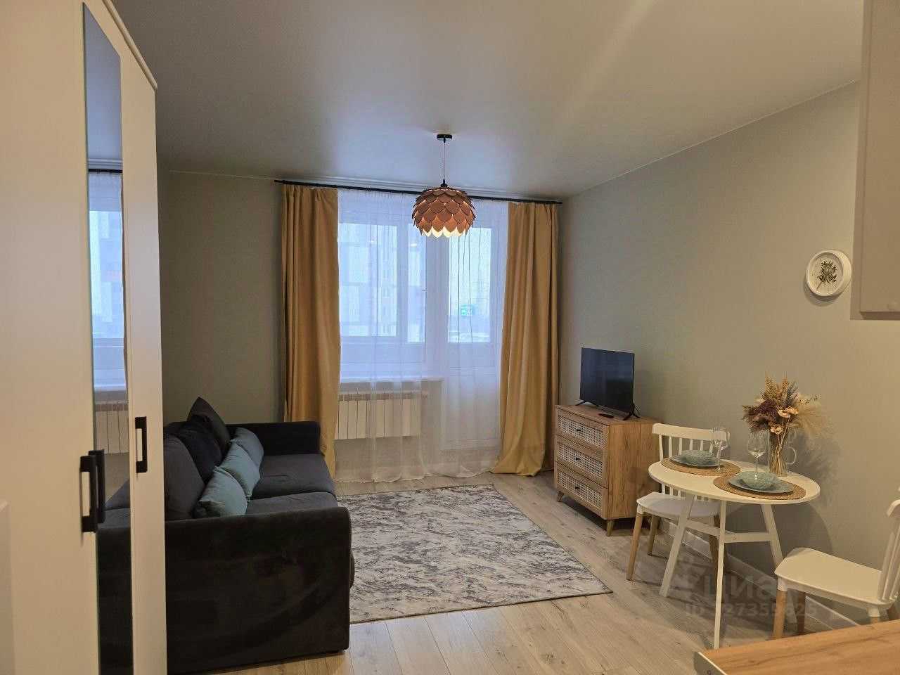 1-комнатная квартира, 28 м² — фотография 2
