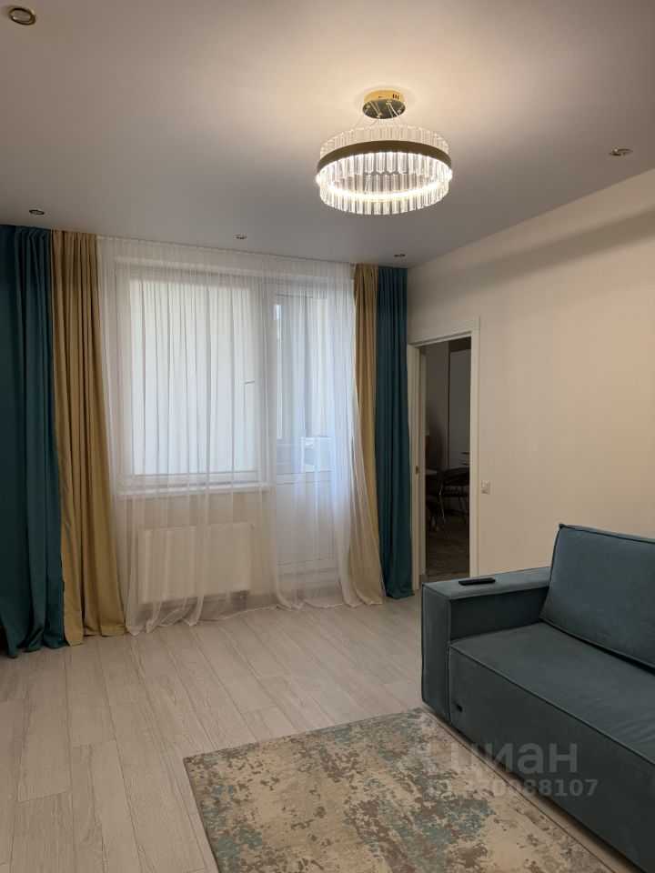 1-комнатная квартира, 37,5 м² — фотография 2