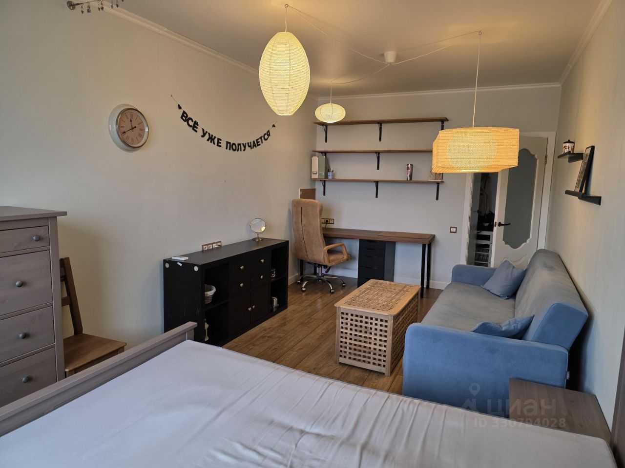 1-комнатная квартира, 48,1 м² — фотография 2