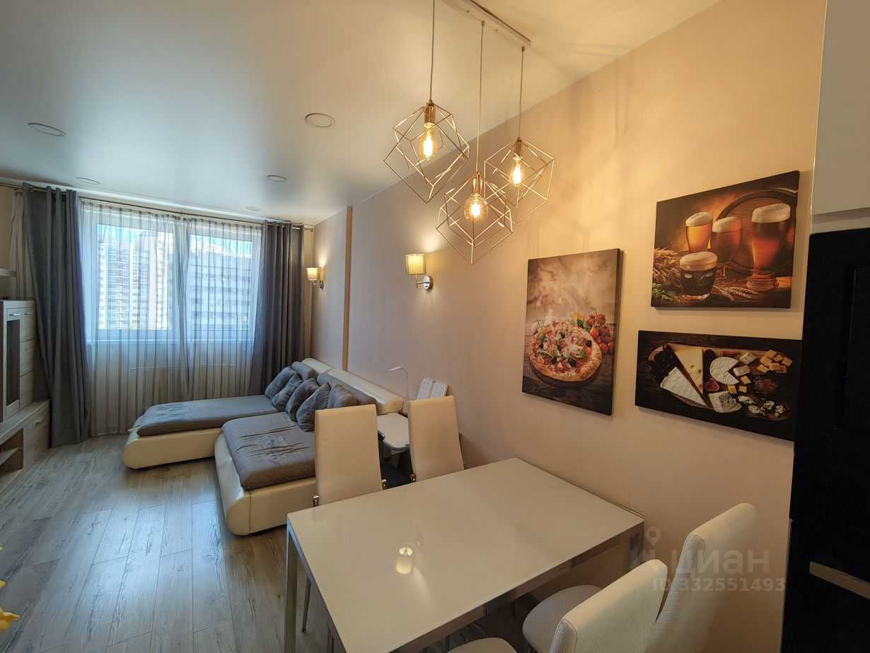1-комнатная квартира, 49 м²