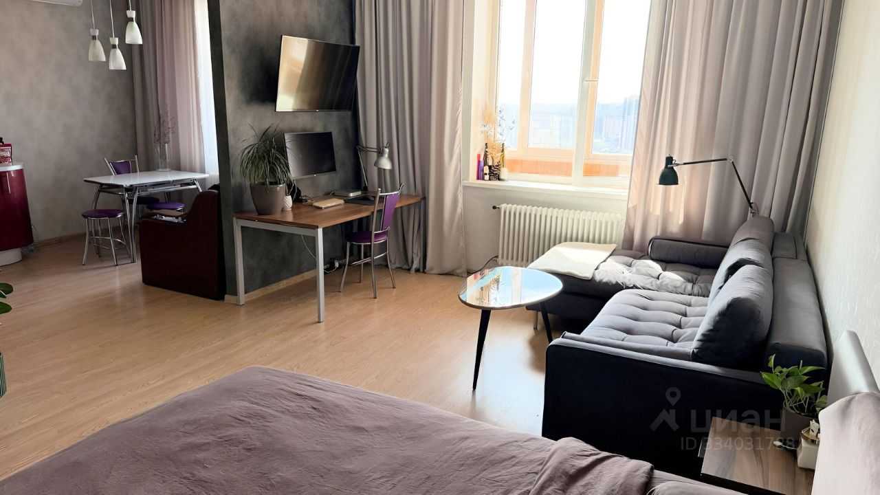1-комнатная квартира, 56,9 м² — фотография 3