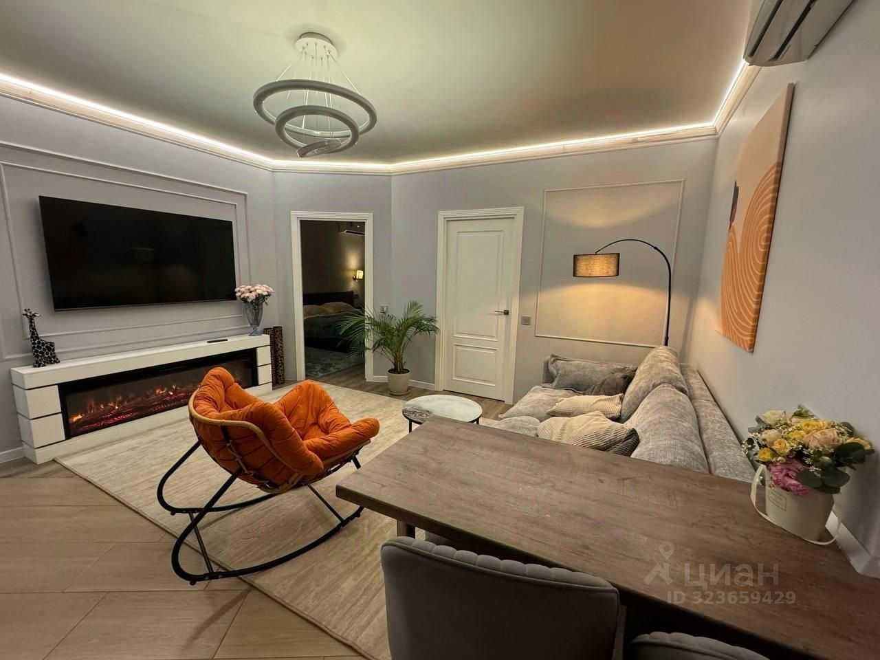 2-комнатная квартира, 68 м² — фотография 3