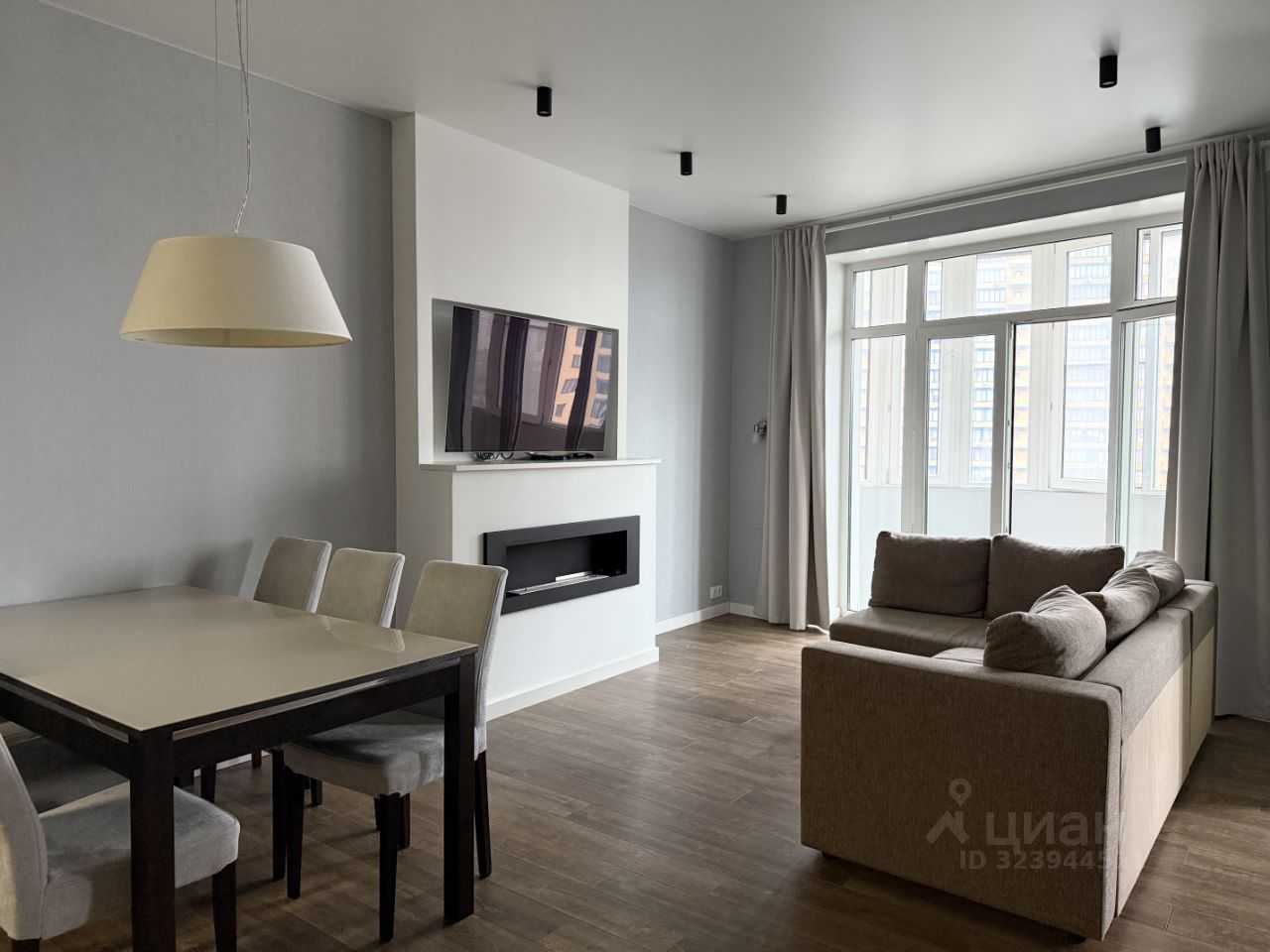 4-комнатная квартира, 107 м²