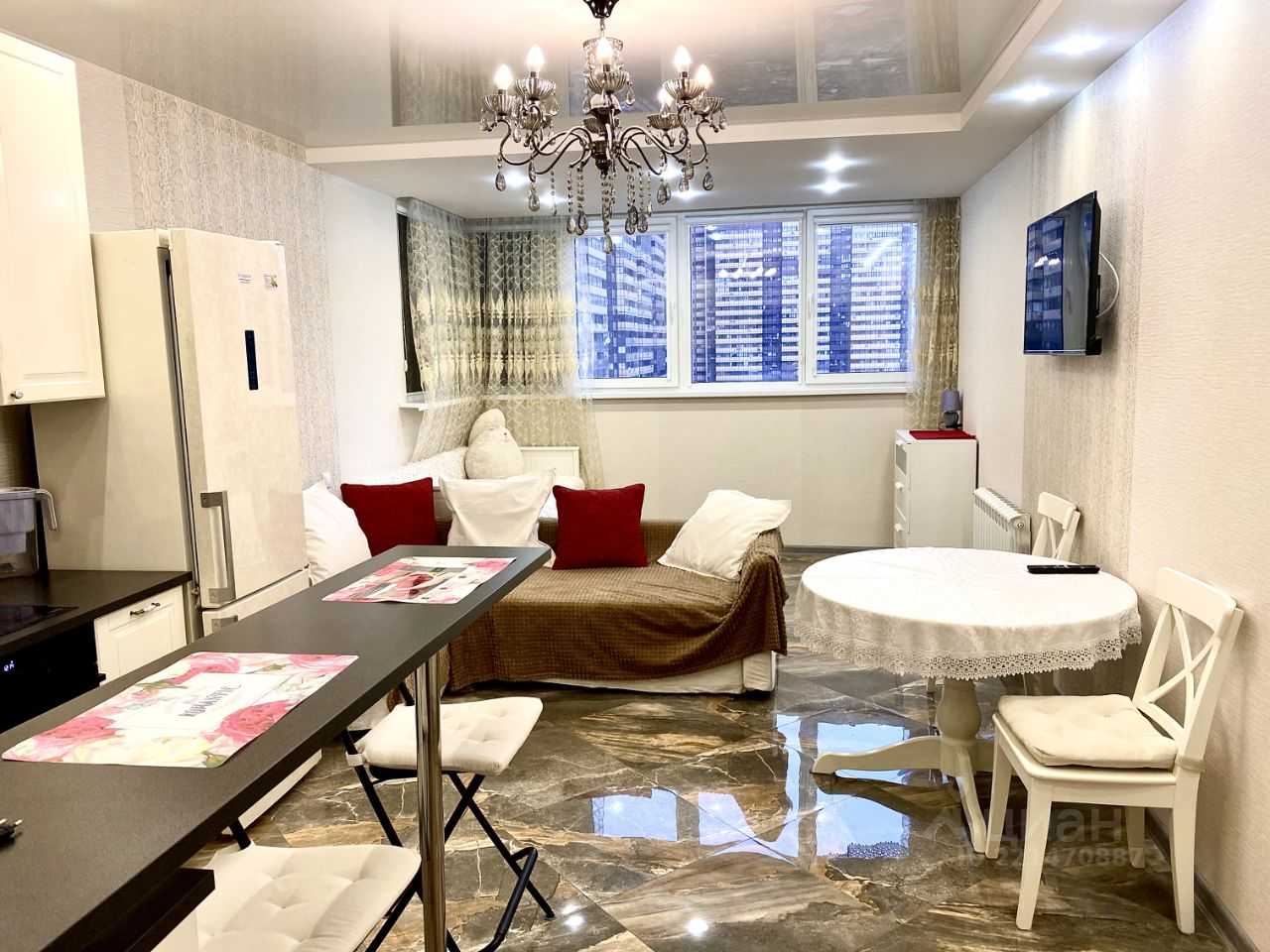 1-комнатная квартира, 34 м²