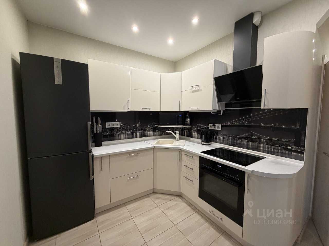 1-комнатная квартира, 54 м²