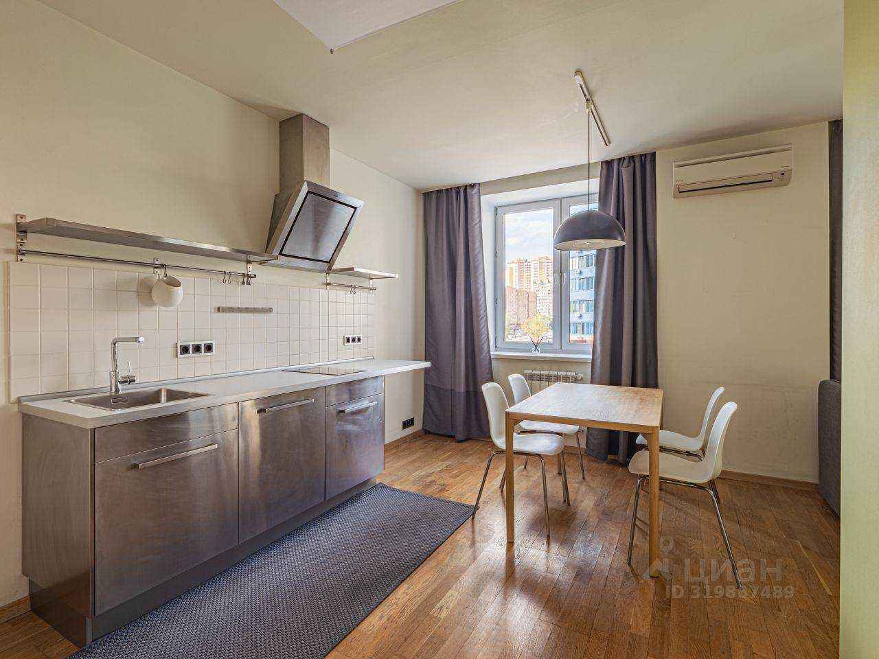 1-комнатная квартира, 55 м²