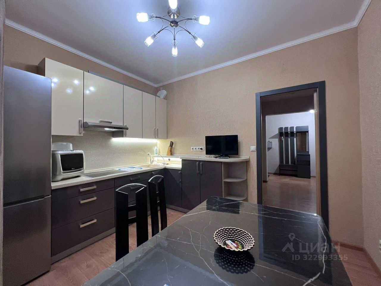 2-комнатная квартира, 61 м²