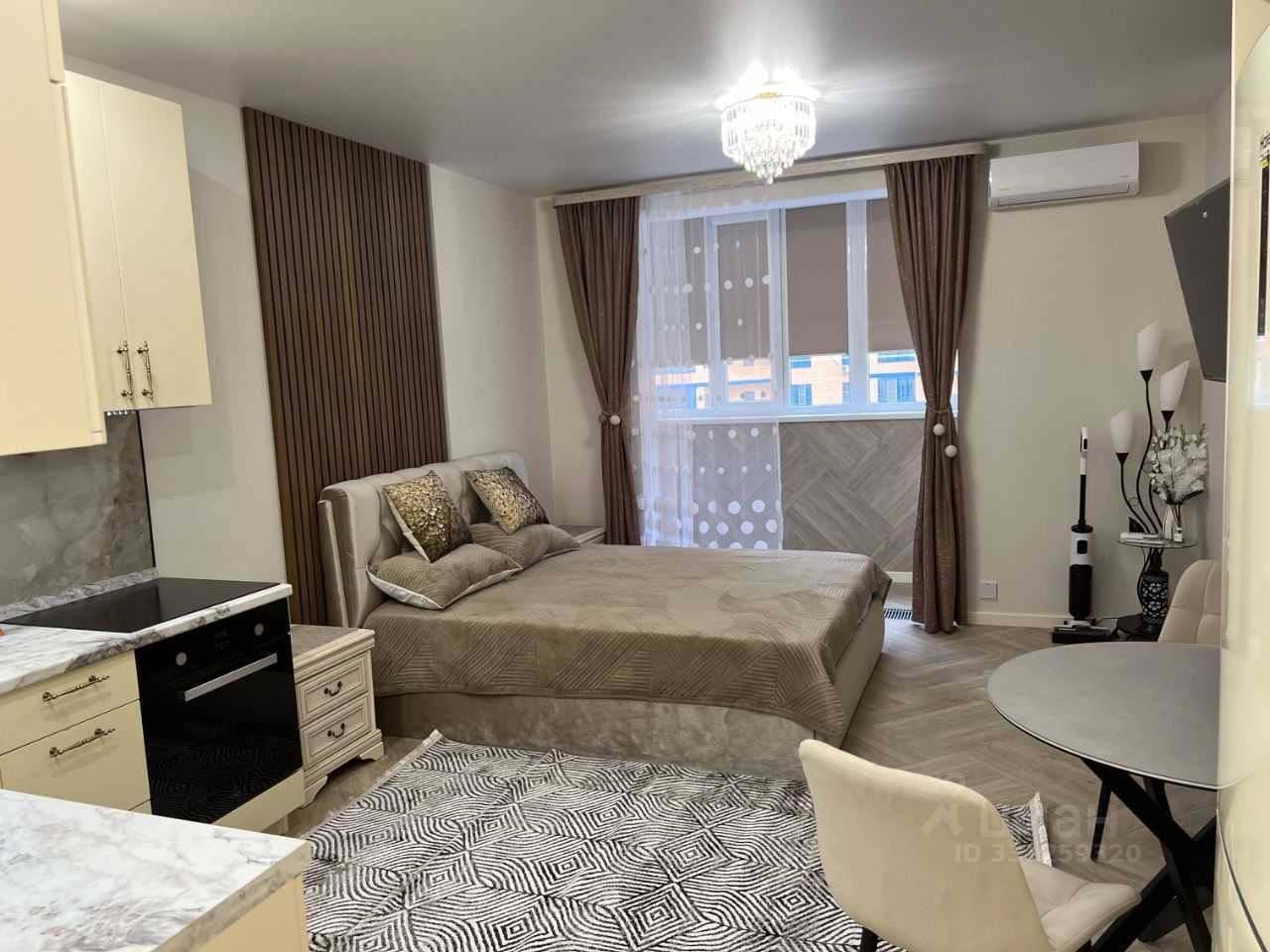 1-комнатная квартира, 28 м²