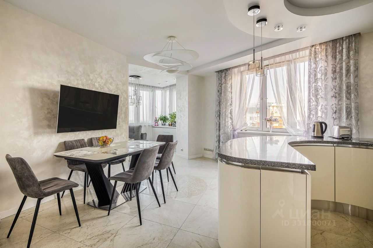 3-комнатная квартира, 137 м²