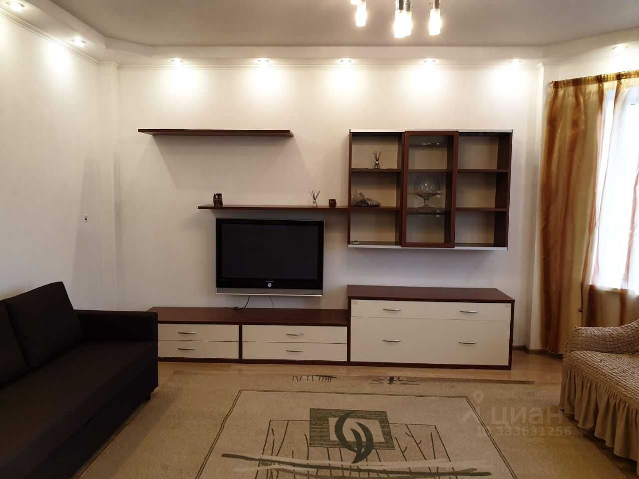 1-комнатная квартира, 51 м²