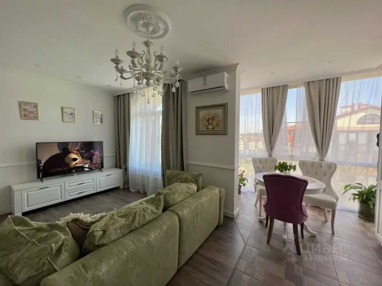 1-комнатная квартира, 37,7 м²
