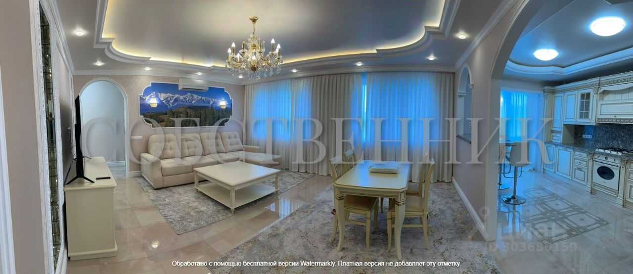 3-комнатная квартира, 127 м²