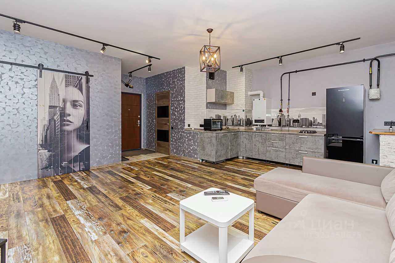 1-комнатная квартира, 38,1 м²