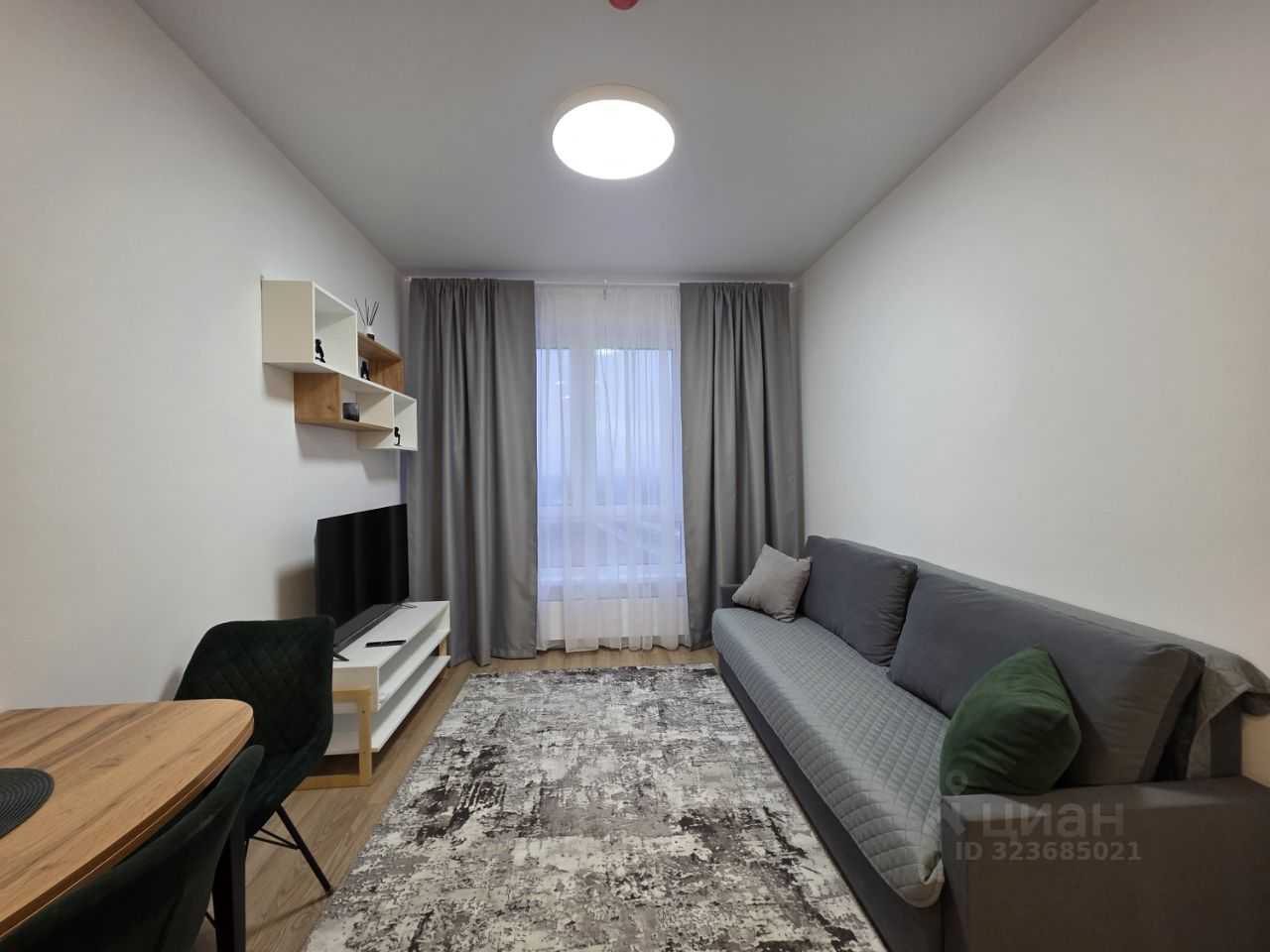 1-комнатная квартира, 31,7 м²