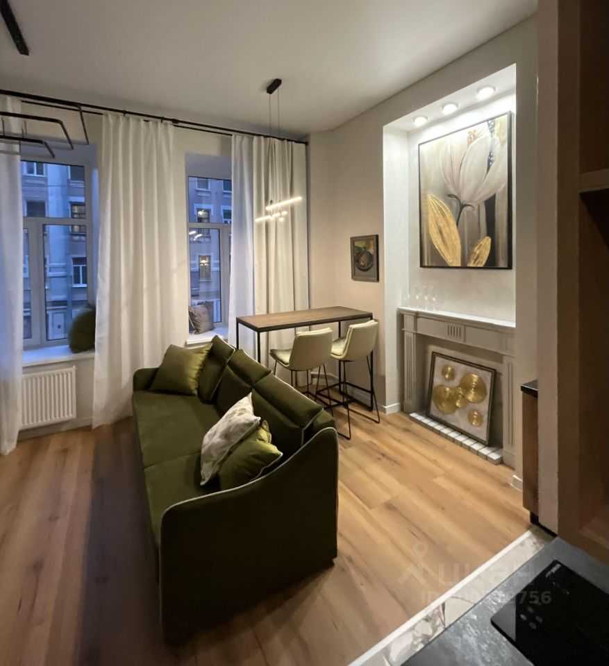 1-комнатная квартира, 29 м²