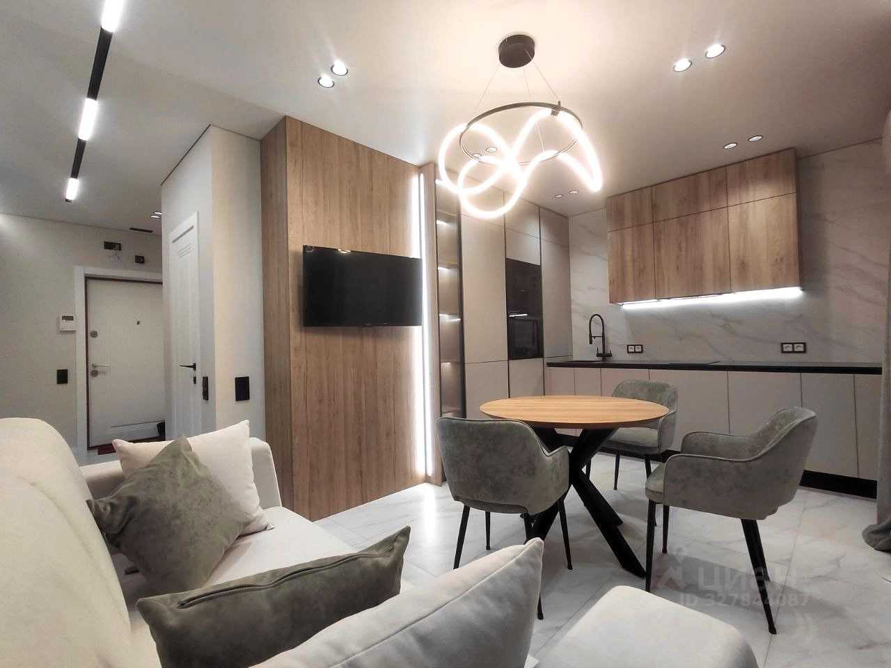 1-комнатная квартира, 43 м²