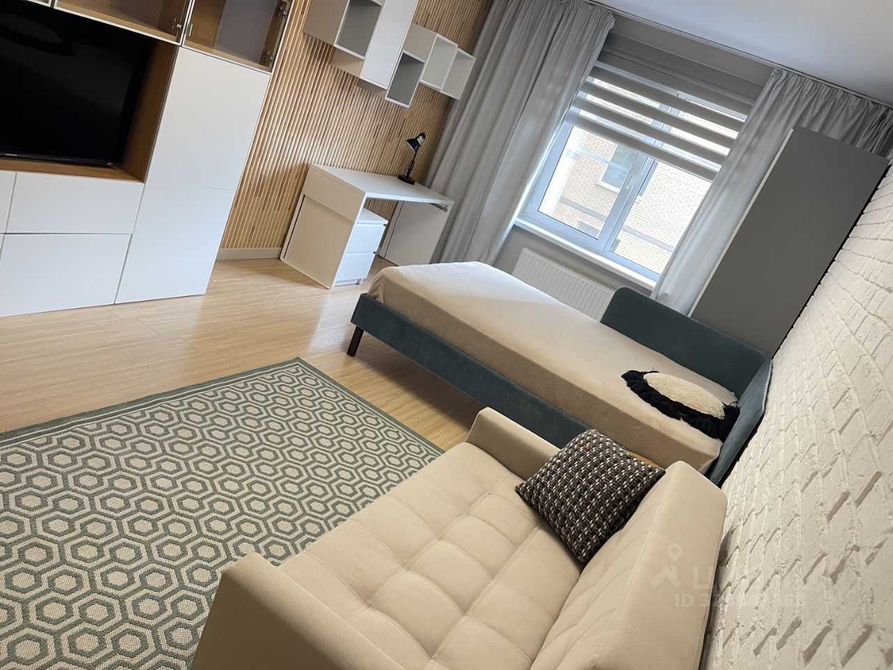 1-комнатная квартира, 45 м² — фотография 3