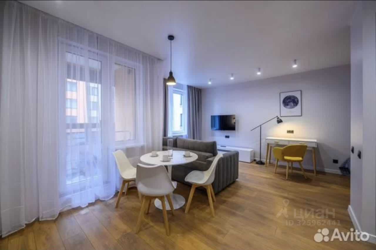 1-комнатная квартира, 35,5 м²