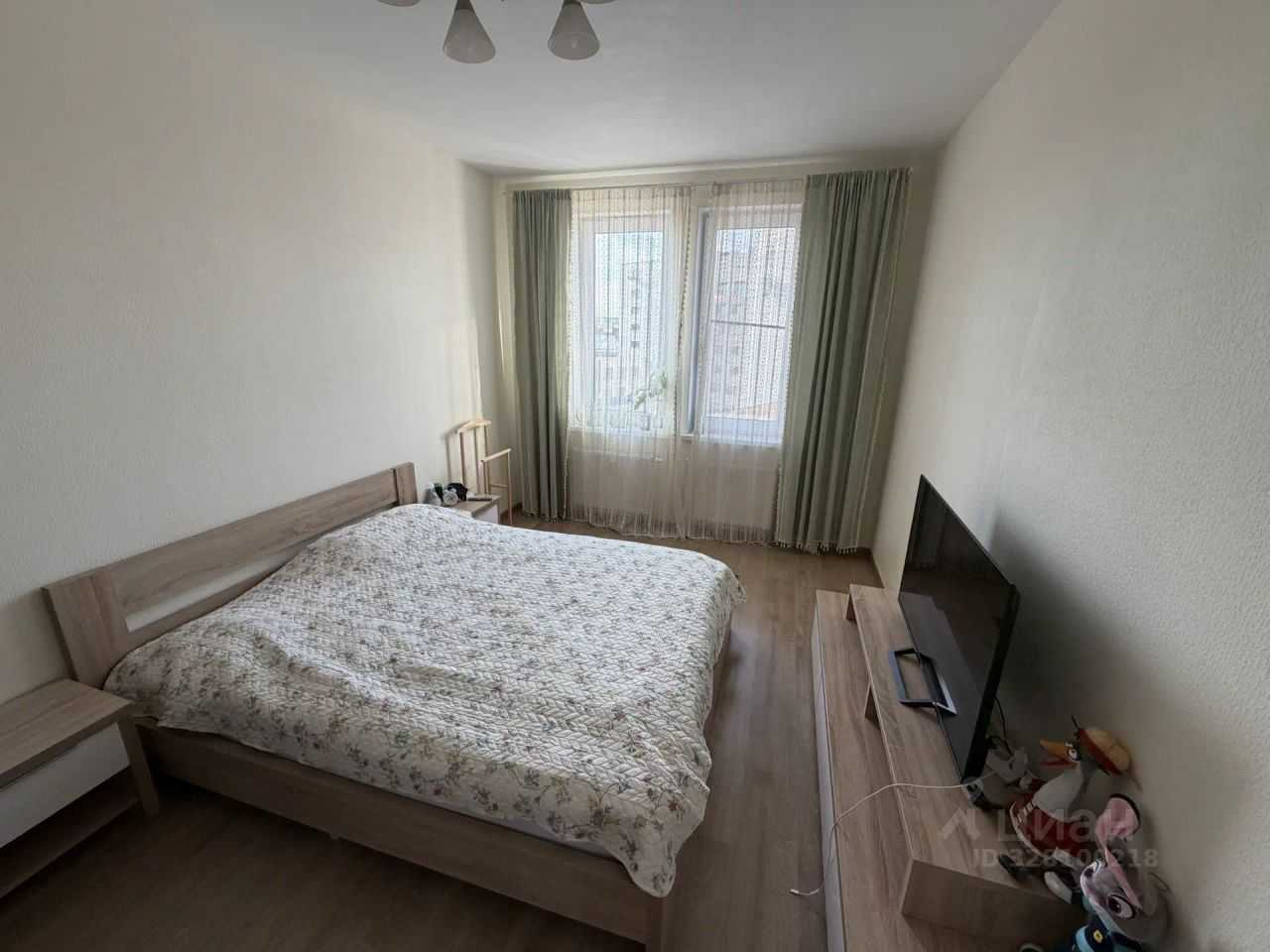 1-комнатная квартира, 43 м²