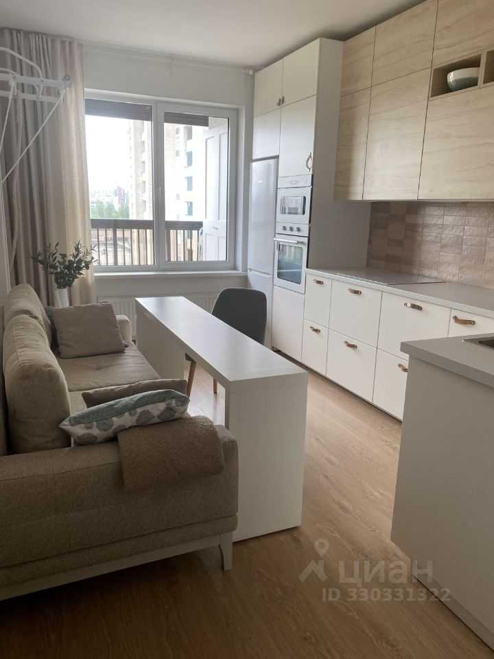 1-комнатная квартира, 55 м²