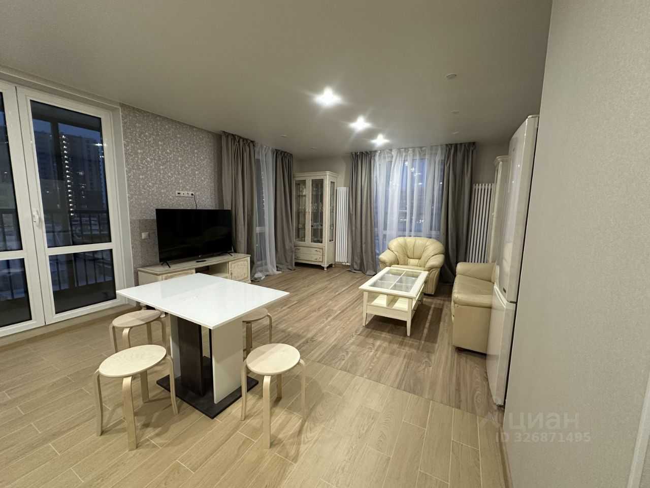 3-комнатная квартира, 104 м² — фотография 2