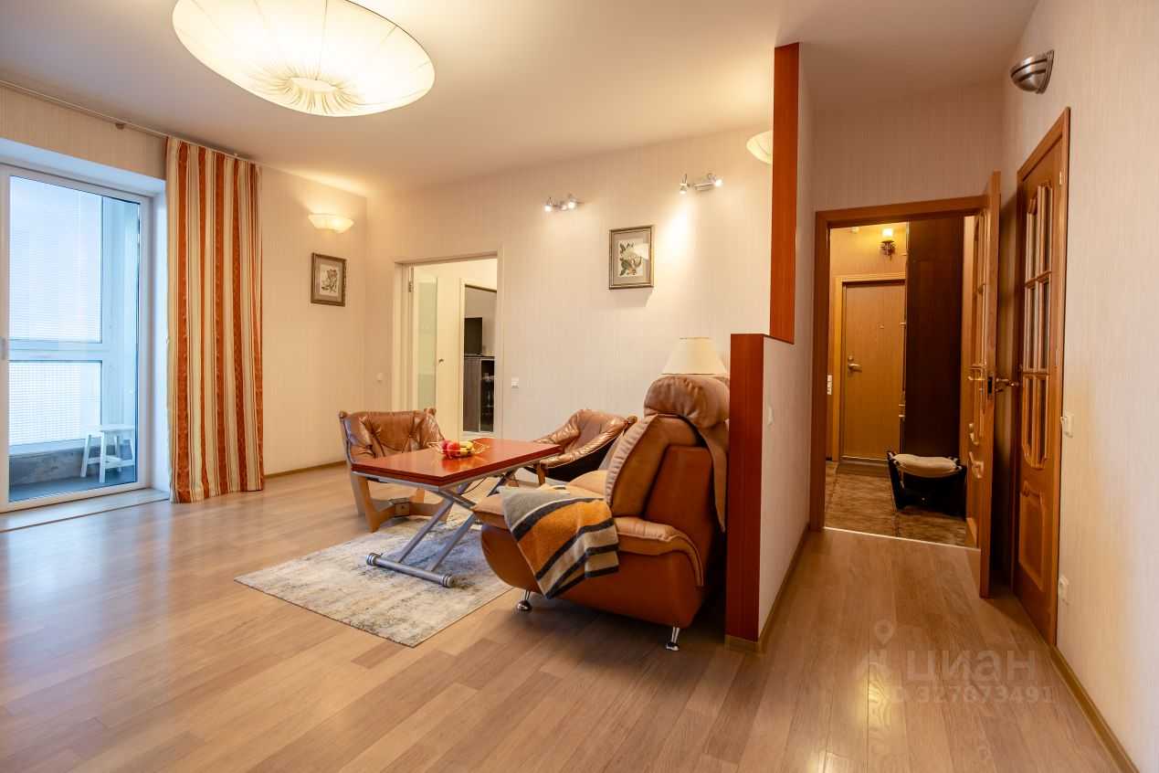 3-комнатная квартира, 91,1 м² — фотография 3