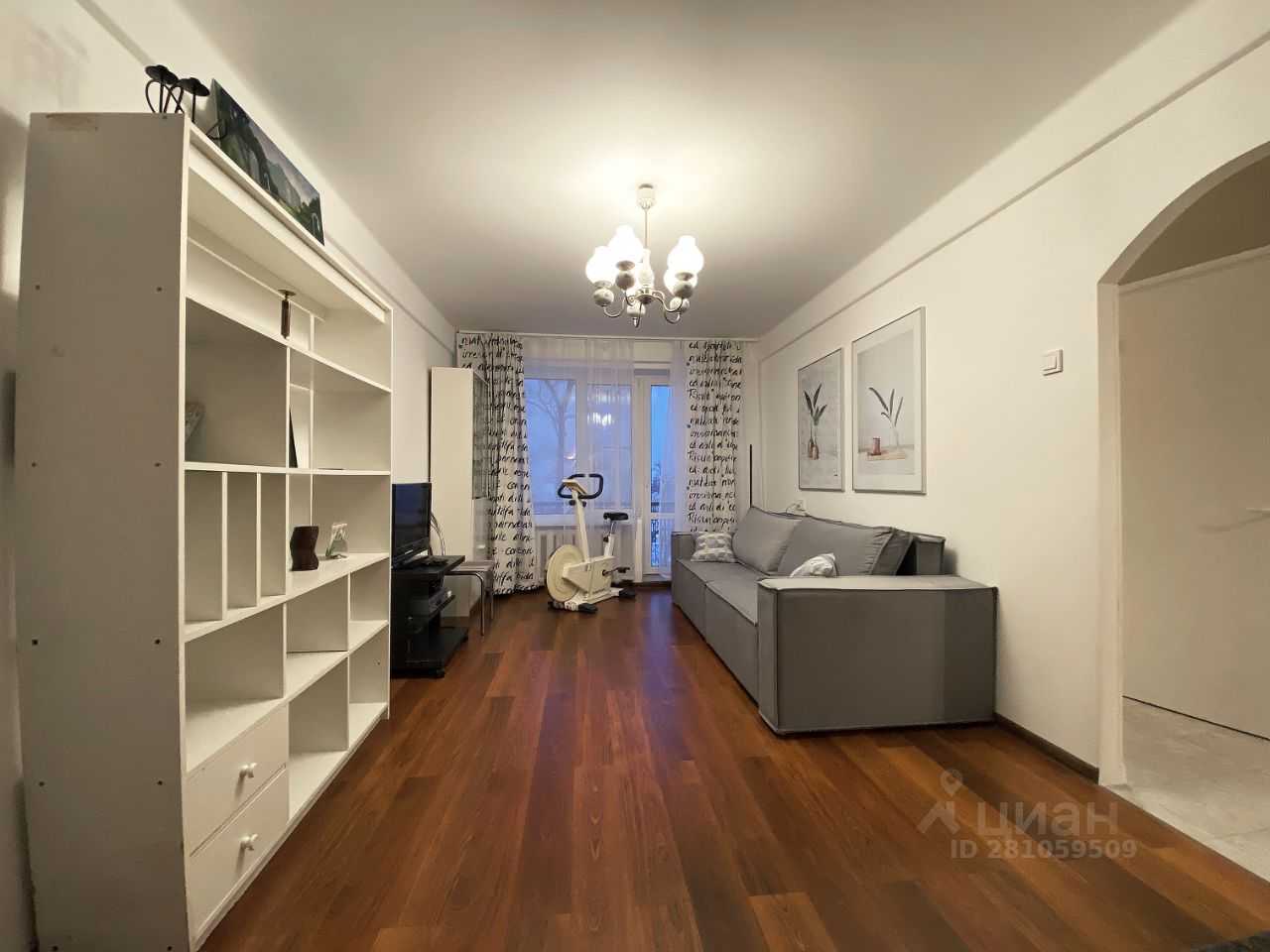 3-комнатная квартира, 60 м² — фотография 2