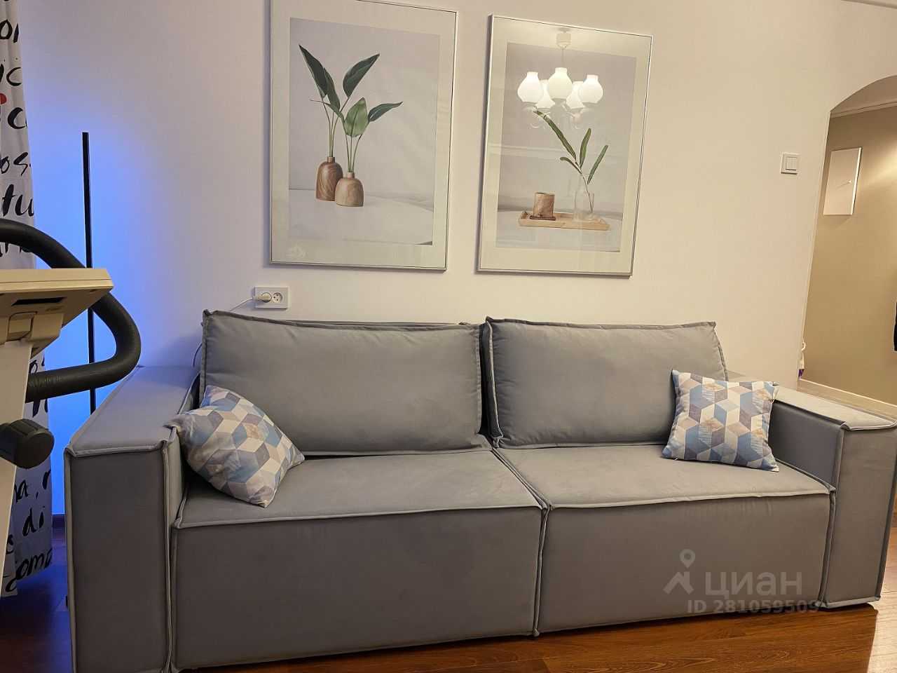 3-комнатная квартира, 60 м² — фотография 3