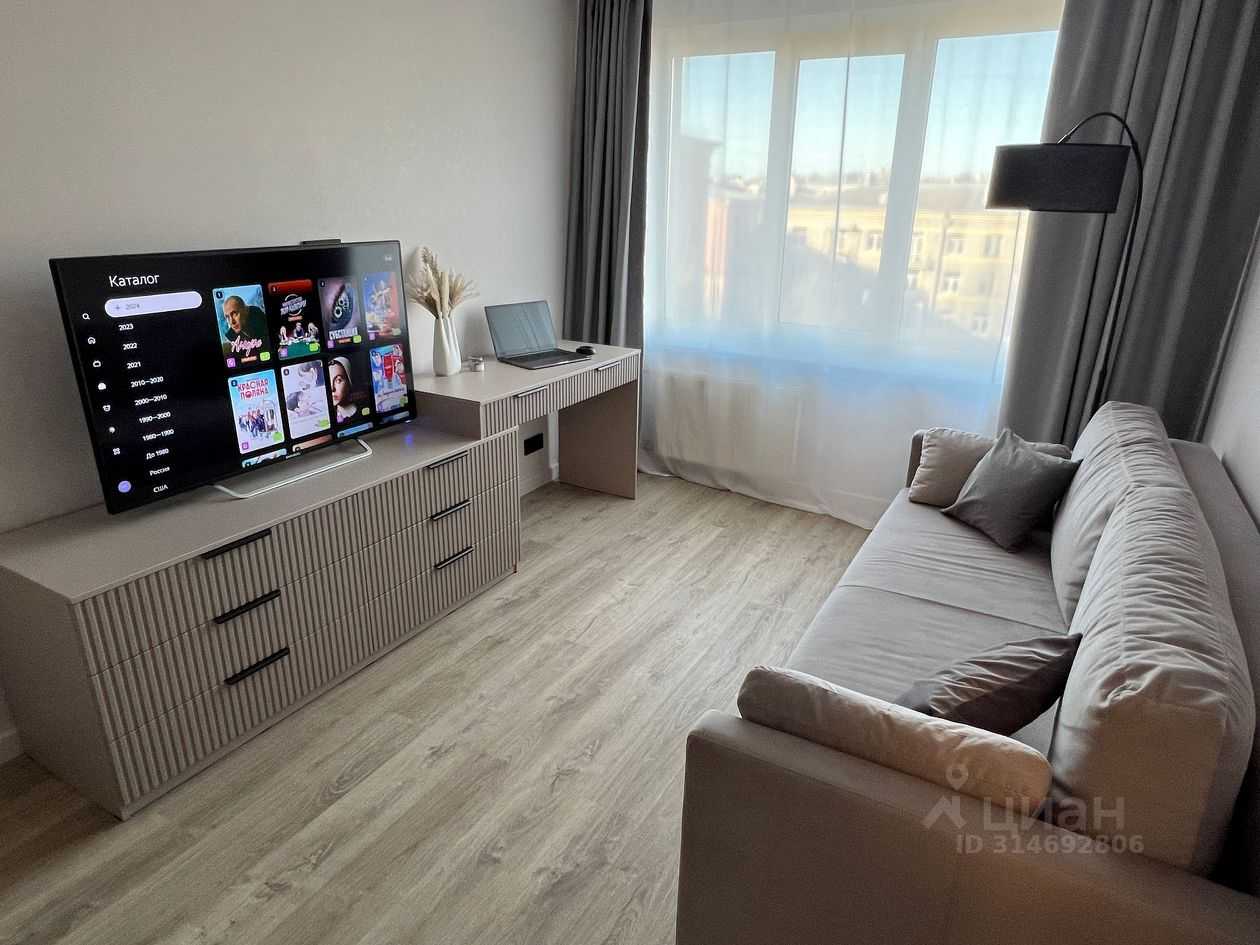 1-комнатная квартира, 32,6 м²