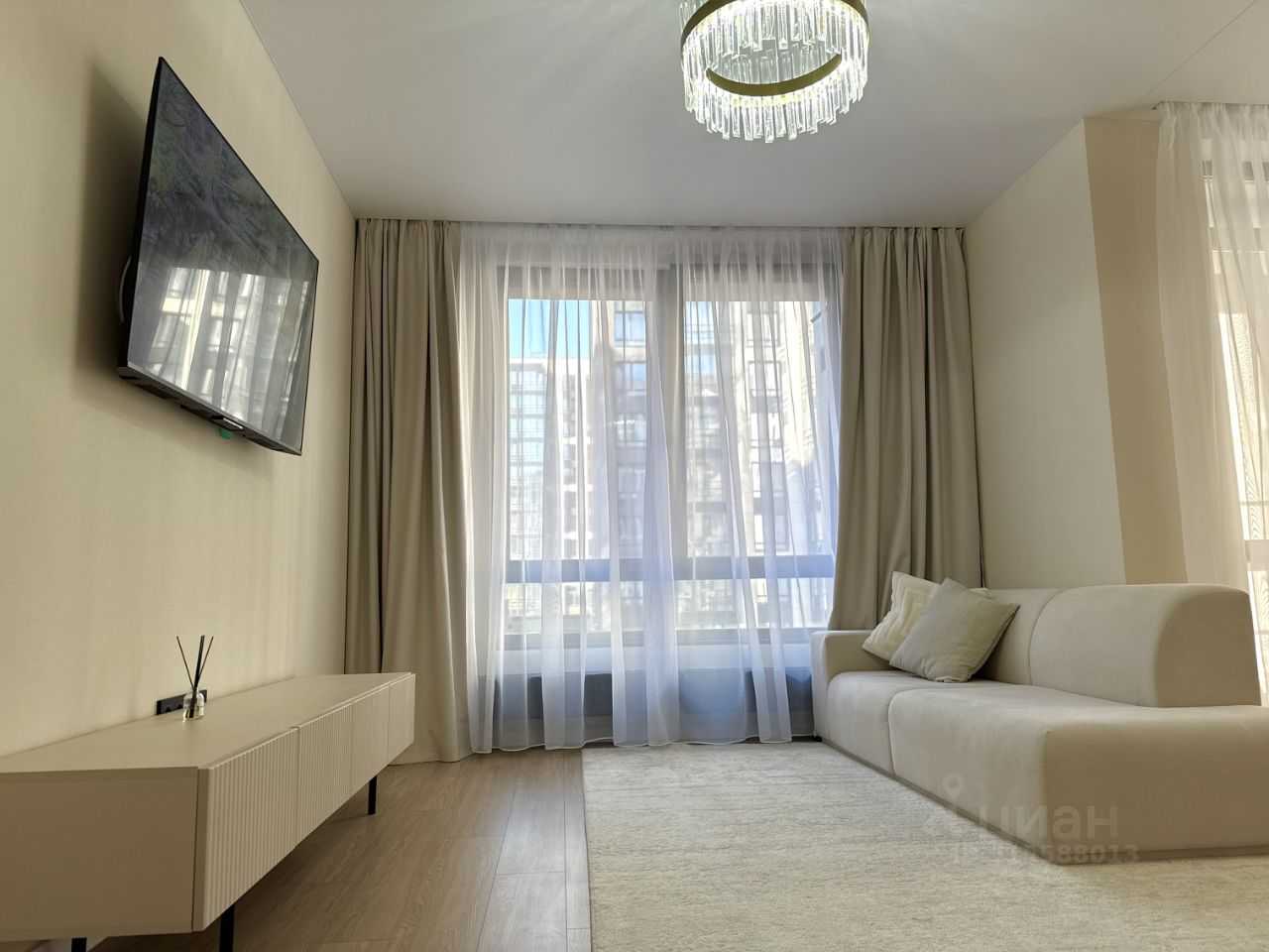 2-комнатная квартира, 74 м² — фотография 3