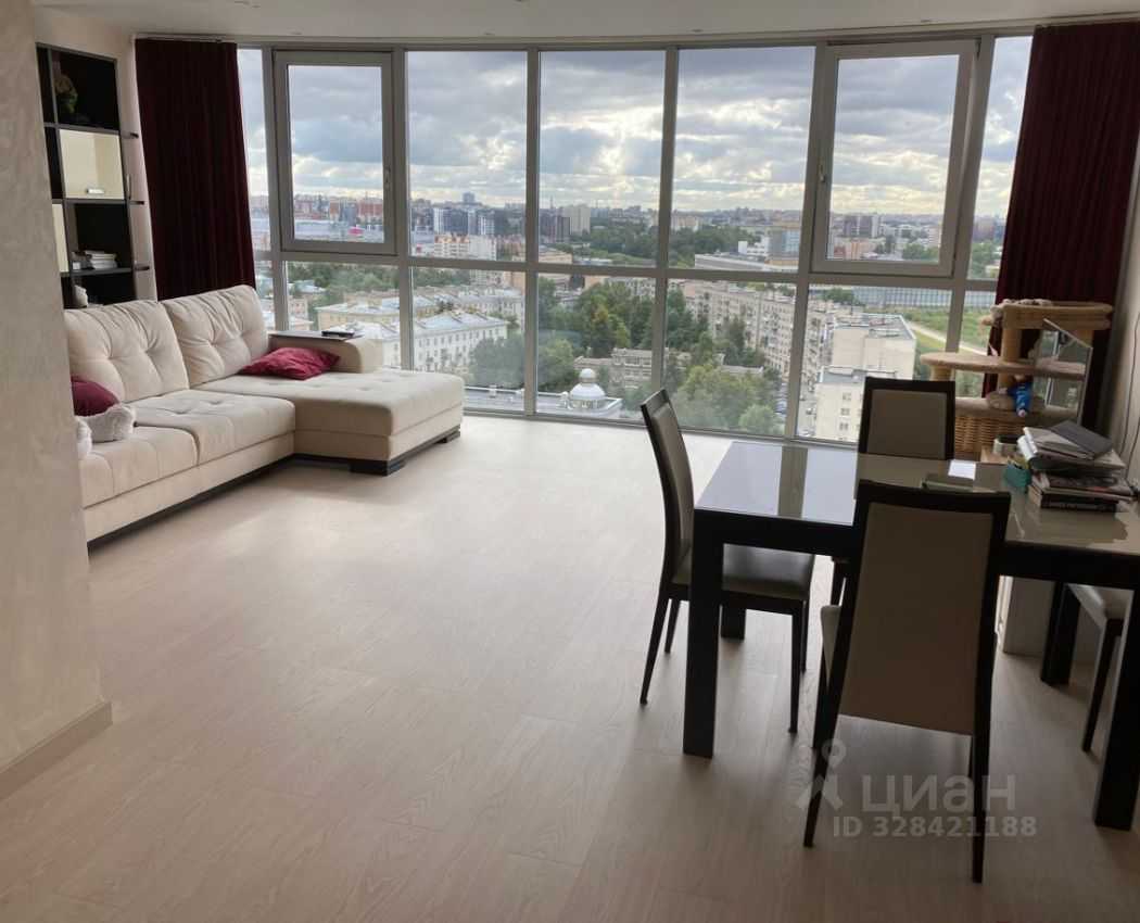 1-комнатная квартира, 80 м² — фотография 2